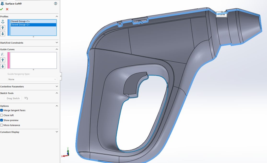 Drill Surface Modelling Re-Size
